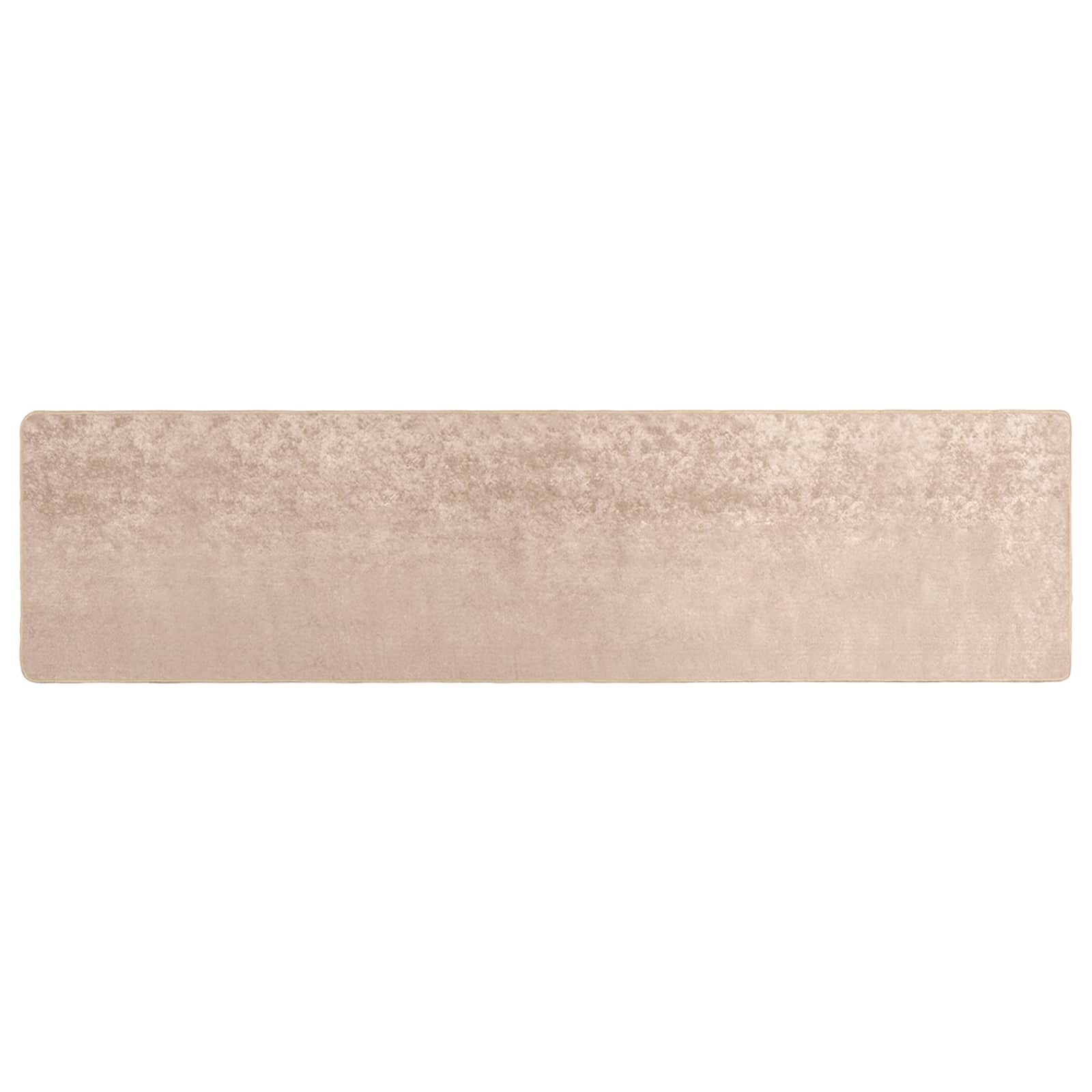 Teppichläufer MARSA Beige 50 x 250 cm Polyester und PVC