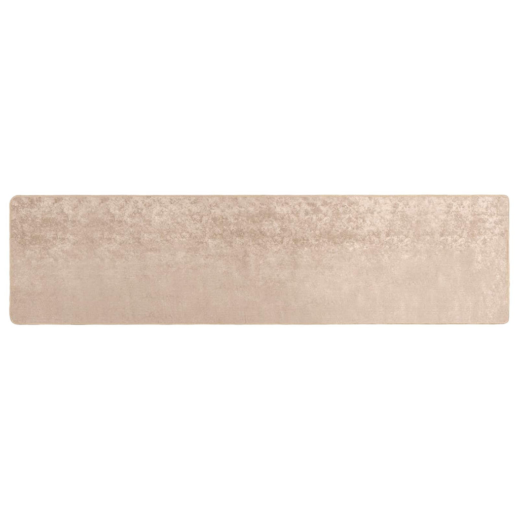 Teppichläufer MARSA Beige 50 x 300 cm Polyester und PVC