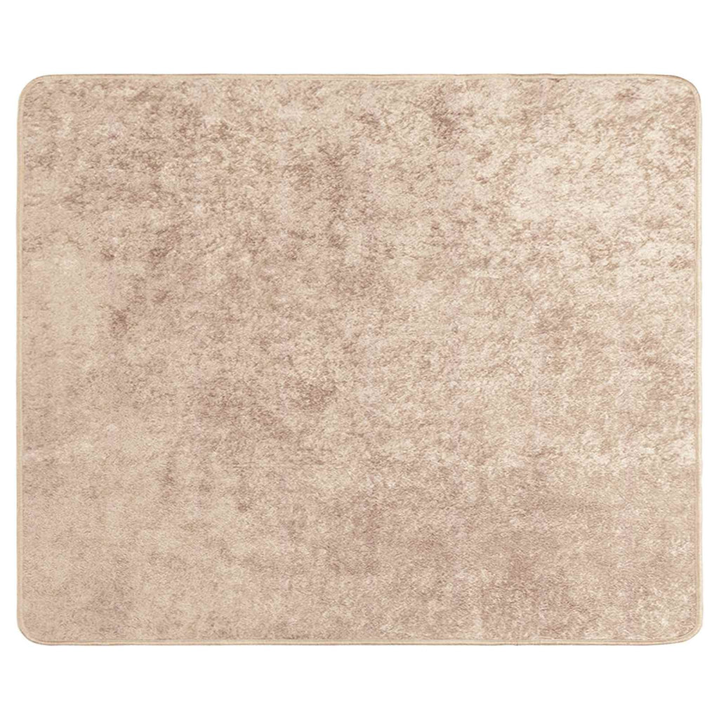 Teppichläufer MARSA Beige 80 x 100 cm Polyester und PVC