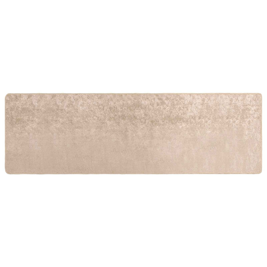 Teppichläufer MARSA Beige 80 x 250 cm Polyester und PVC