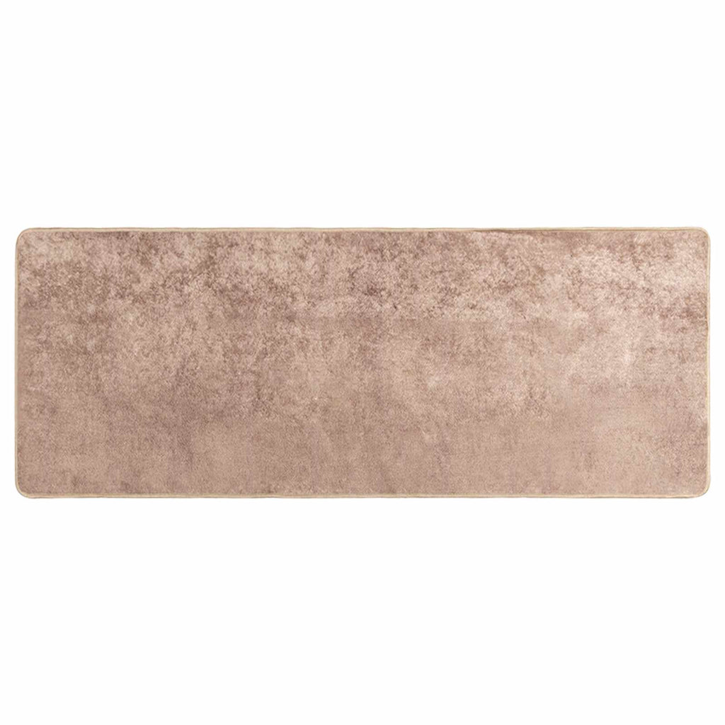 Teppichläufer MARSA Sand 80 x 200 cm Polyester und PVC