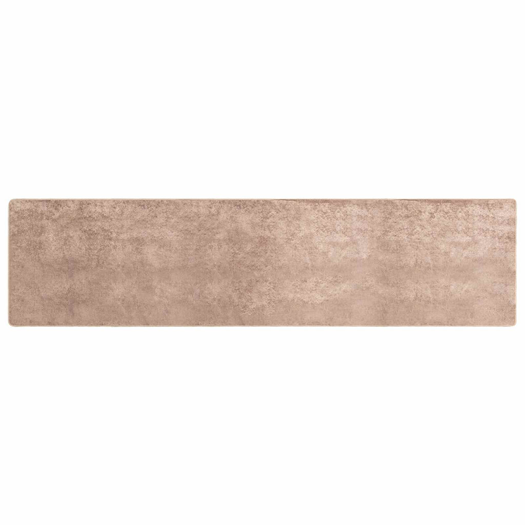 Teppichläufer MARSA Sand 80 x 450 cm Polyester und PVC