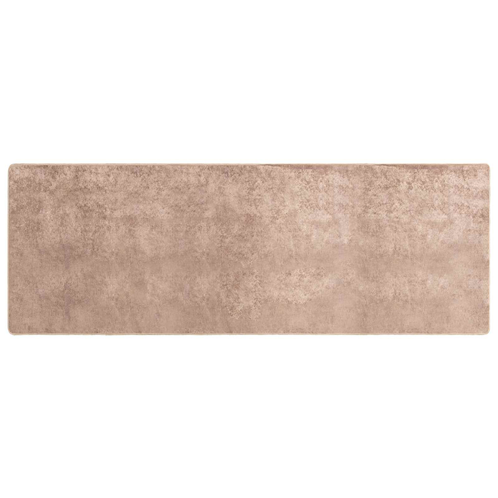 Teppichläufer MARSA Sand 100 x 250 cm Polyester und PVC