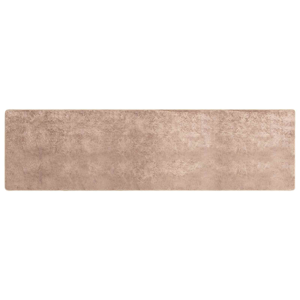 Teppichläufer MARSA Sand 100 x 400 cm Polyester und PVC