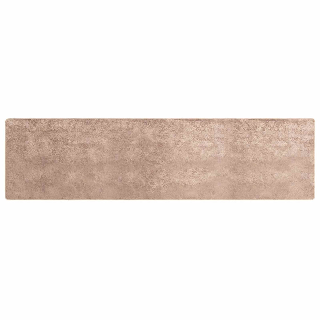 Teppichläufer MARSA Sand 100 x 450 cm Polyester und PVC