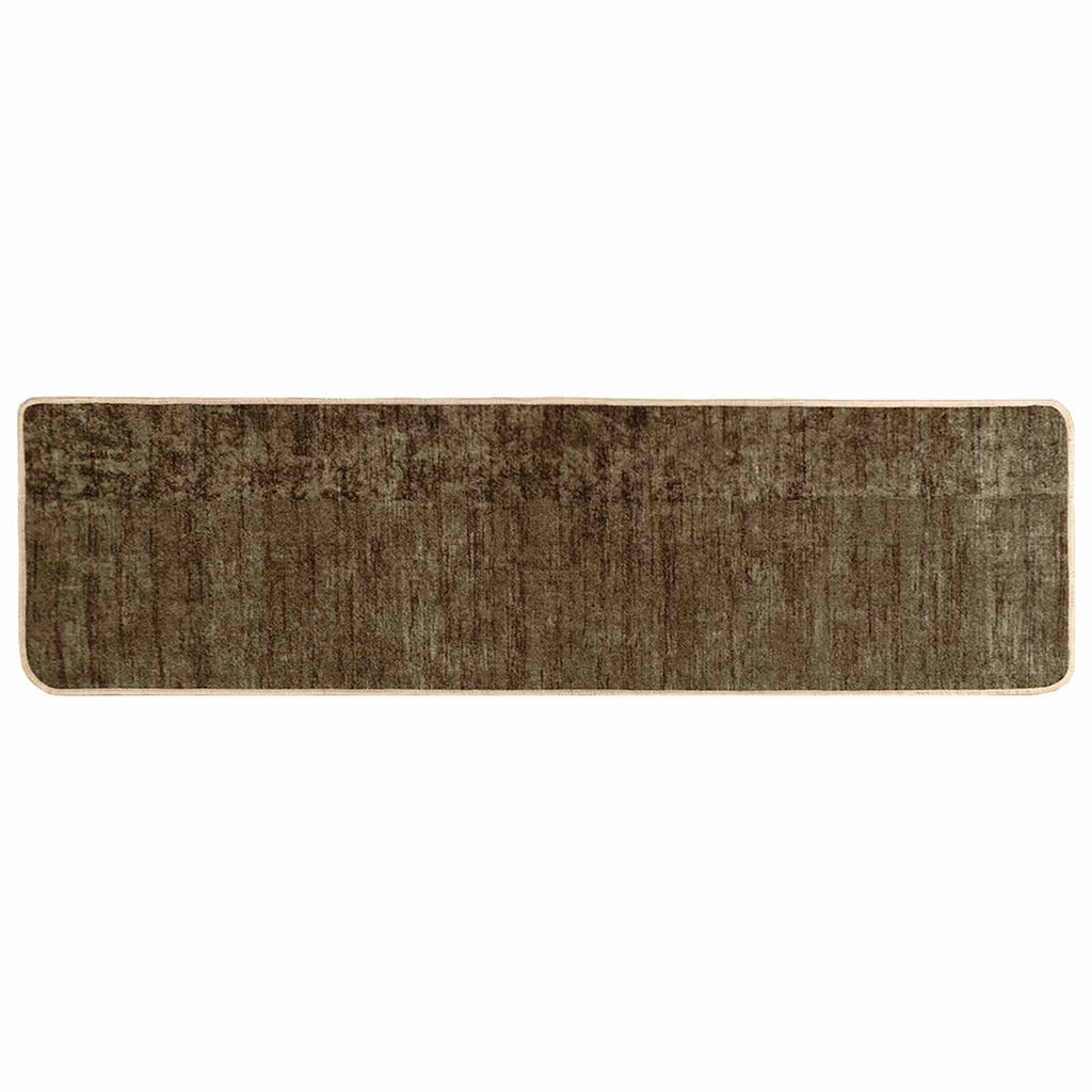Teppichläufer MARSA Waldgrün 50 x 200 cm Polyester und PVC