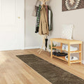 Teppichläufer MARSA Waldgrün 50 x 300 cm Polyester und PVC