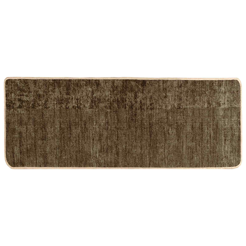 Teppichläufer MARSA Waldgrün 80 x 200 cm Polyester und PVC