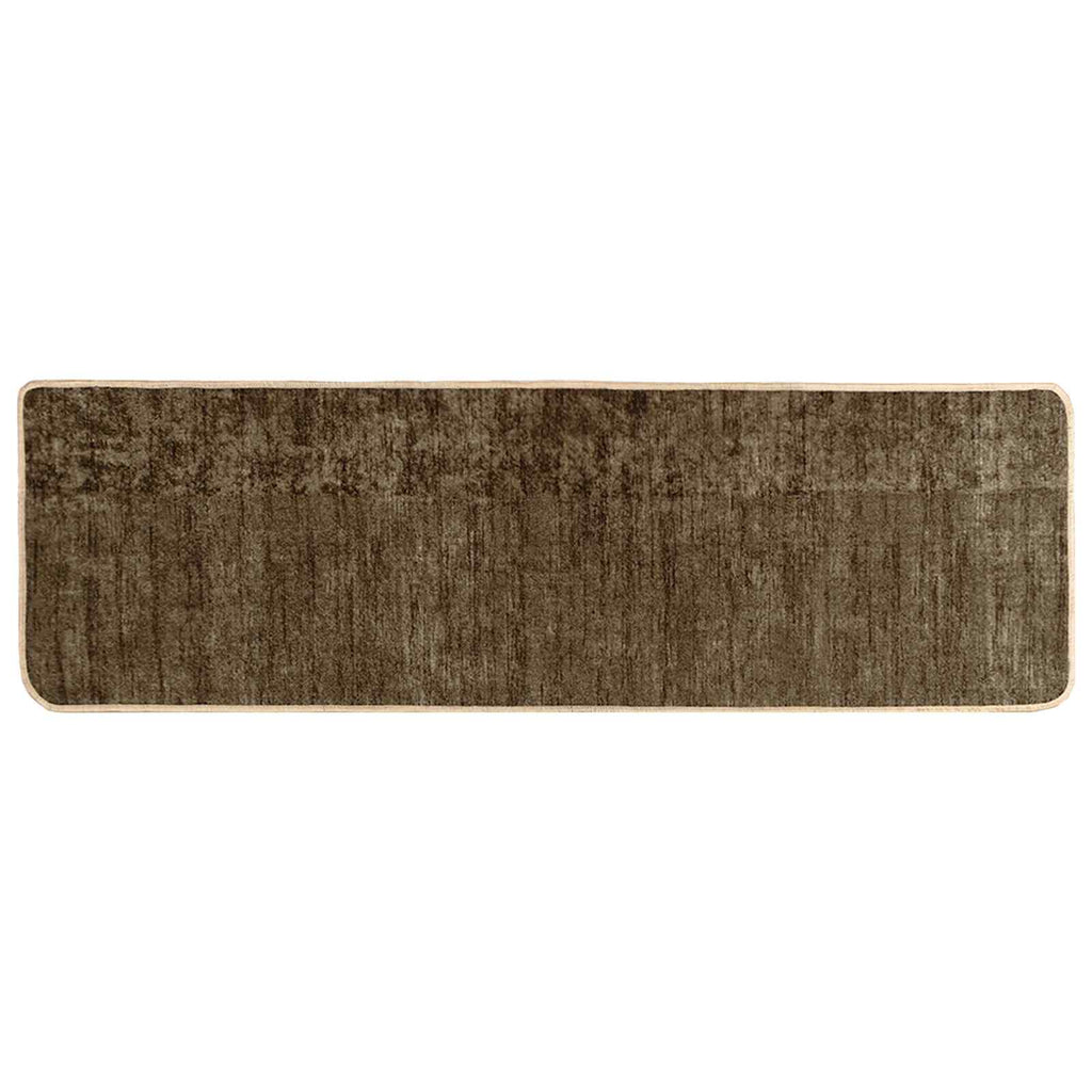Teppichläufer MARSA Waldgrün 80 x 250 cm Polyester und PVC