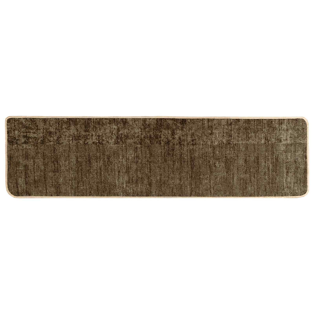 Teppichläufer MARSA Waldgrün 80 x 350 cm Polyester und PVC