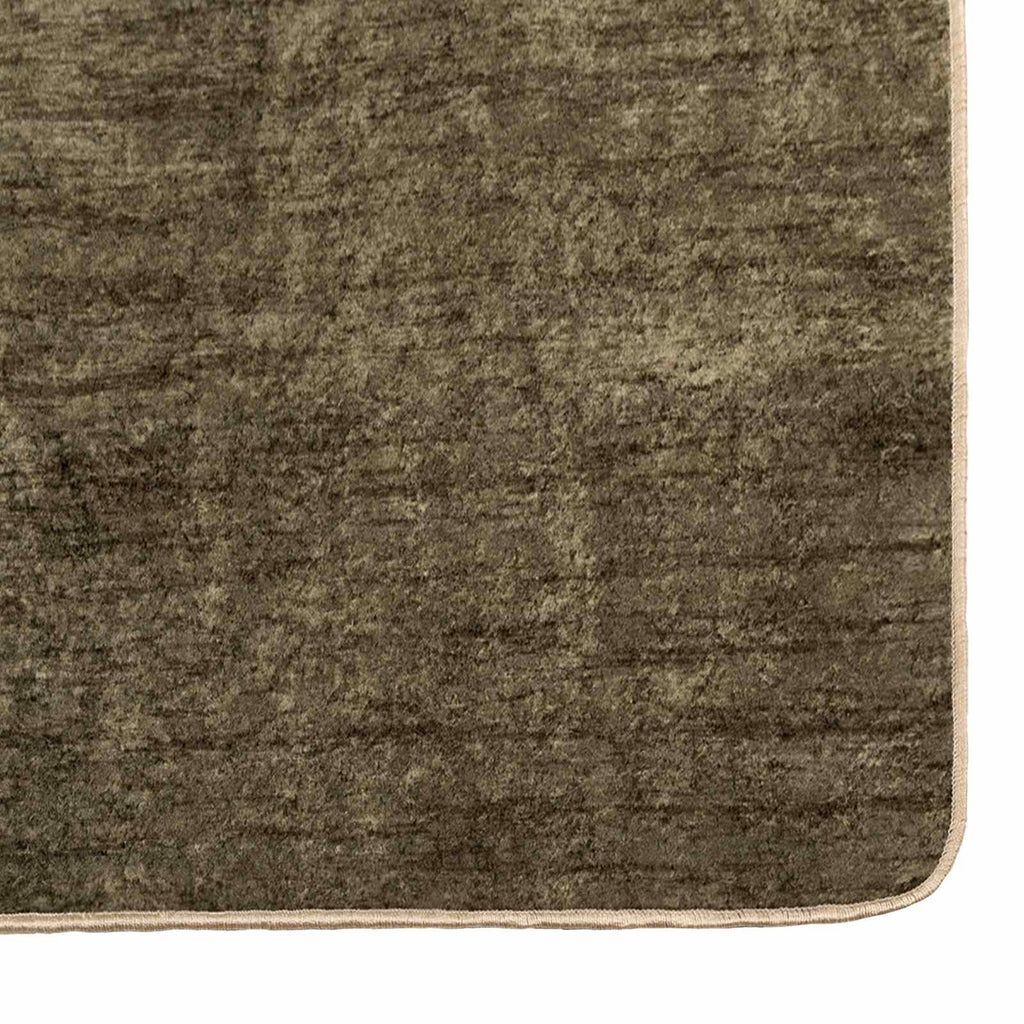 Teppichläufer MARSA Waldgrün 100 x 200 cm Polyester und PVC