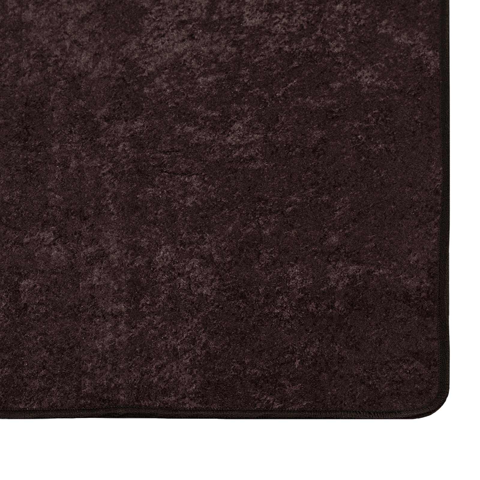 Teppichläufer MARSA Anthrazit 50 x 250 cm Polyester und PVC