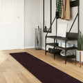 Teppichläufer MARSA Anthrazit 50 x 300 cm Polyester und PVC