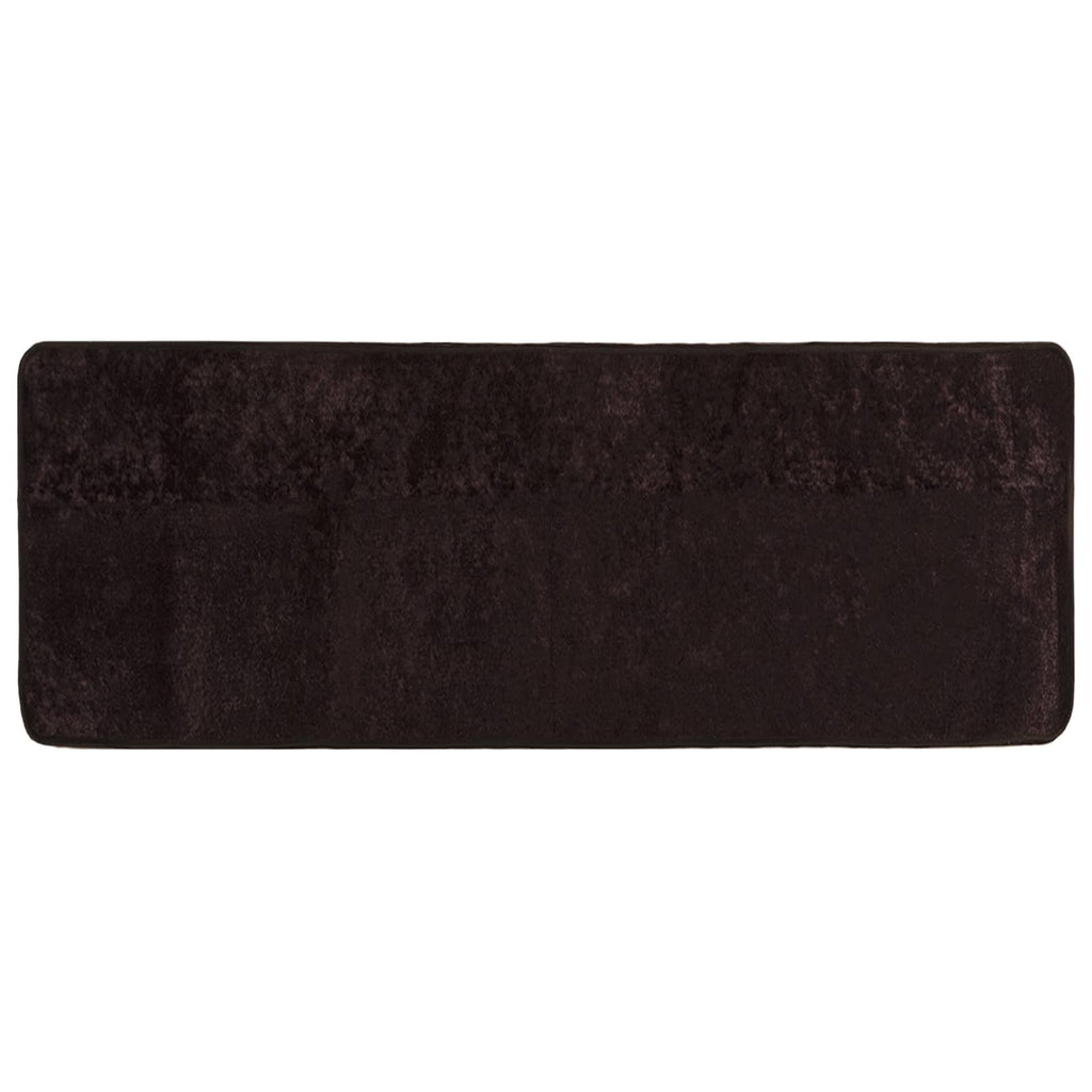 Teppichläufer MARSA Anthrazit 80 x 200 cm Polyester und PVC