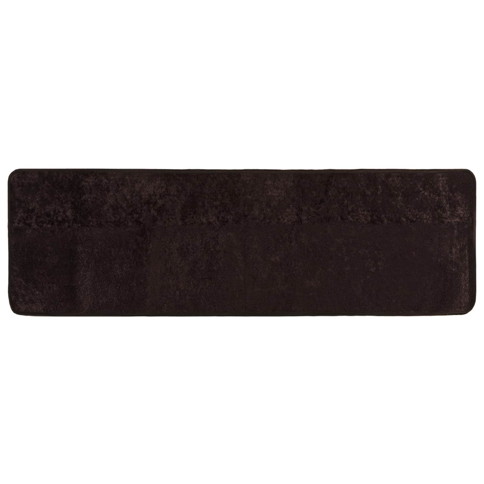 Teppichläufer MARSA Anthrazit 80 x 250 cm Polyester und PVC