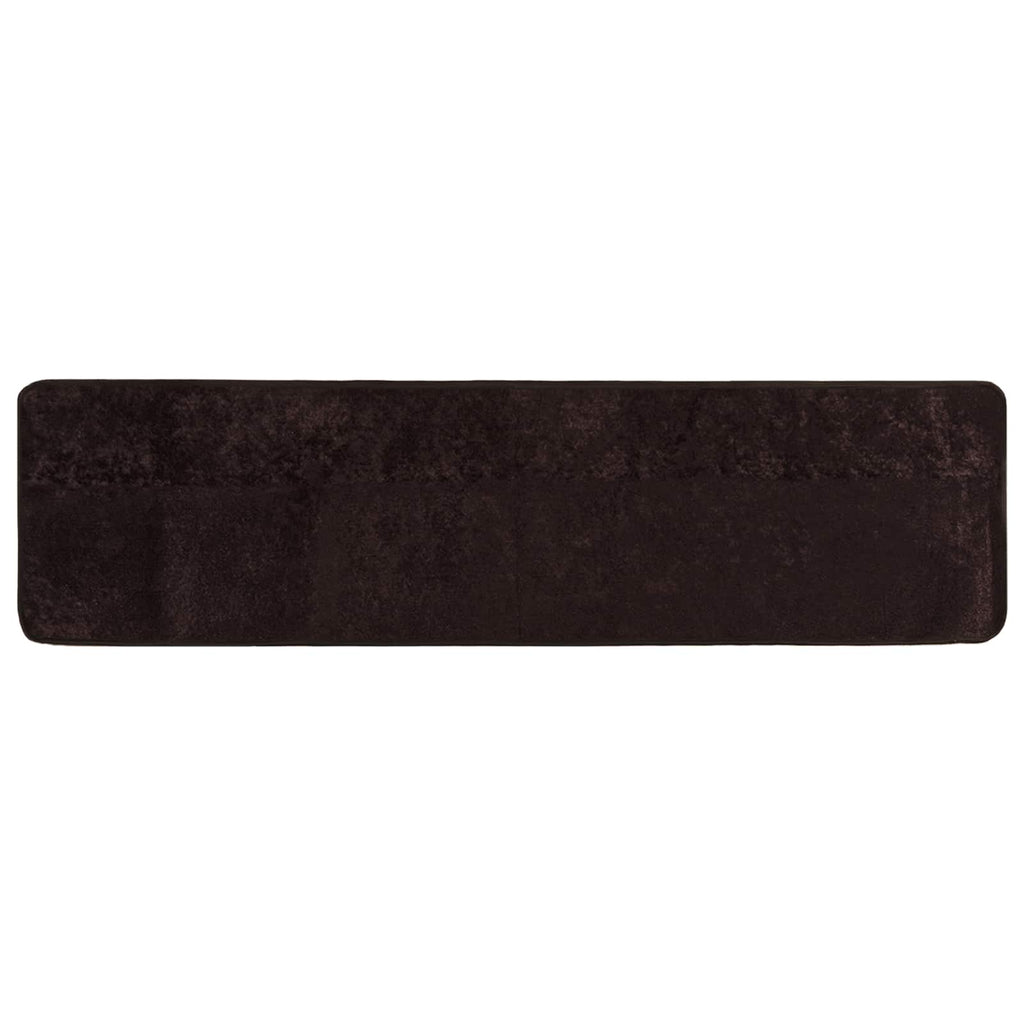 Teppichläufer MARSA Anthrazit 80 x 350 cm Polyester und PVC