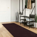 Teppichläufer MARSA Anthrazit 80 x 400 cm Polyester und PVC