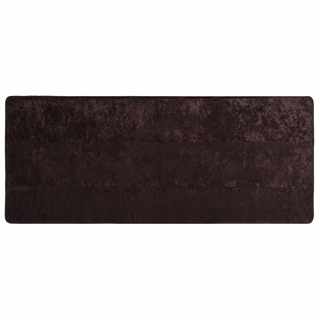 Teppichläufer MARSA Anthrazit 100 x 200 cm Polyester und PVC