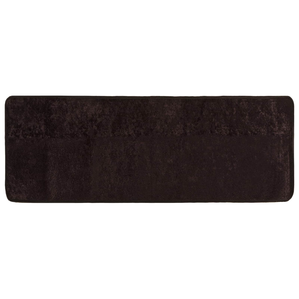 Teppichläufer MARSA Anthrazit 100 x 250 cm Polyester und PVC