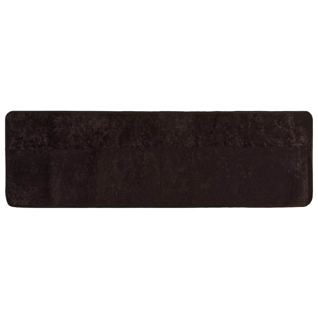 Teppichläufer MARSA Anthrazit 100 x 300 cm Polyester und PVC