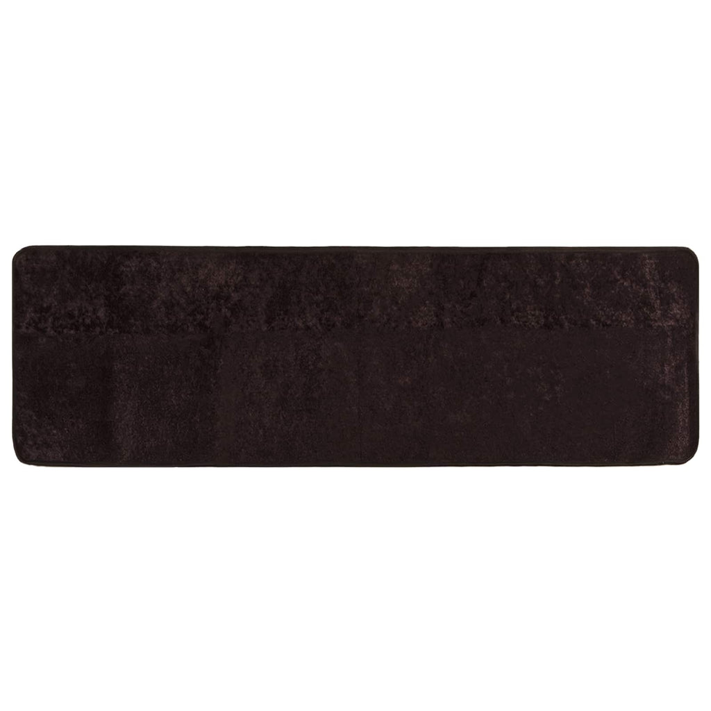 Teppichläufer MARSA Anthrazit 100 x 350 cm Polyester und PVC