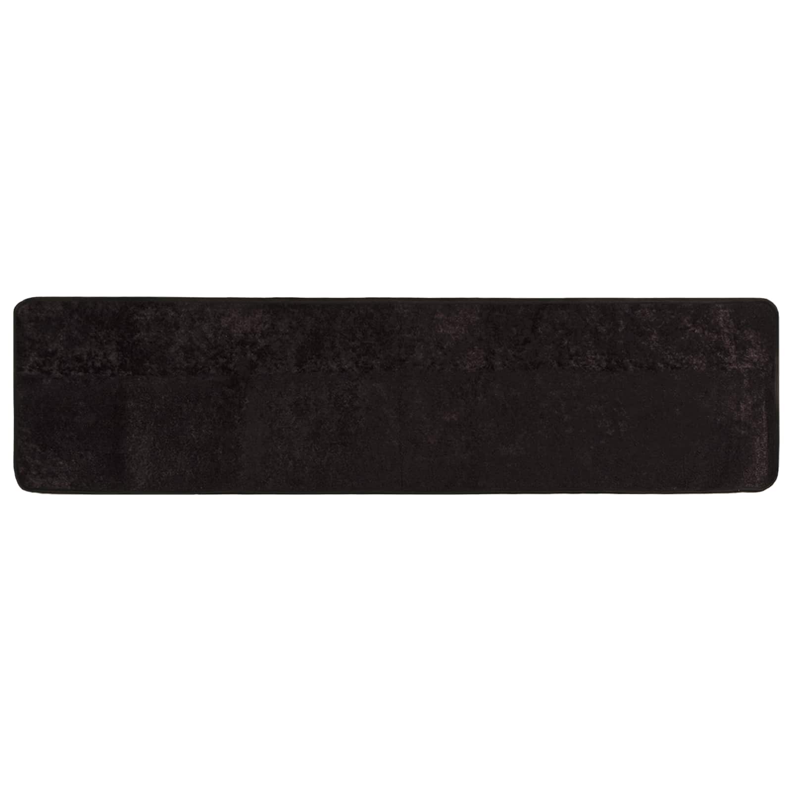 Teppichläufer MARSA Anthrazit 100 x 450 cm Polyester und PVC