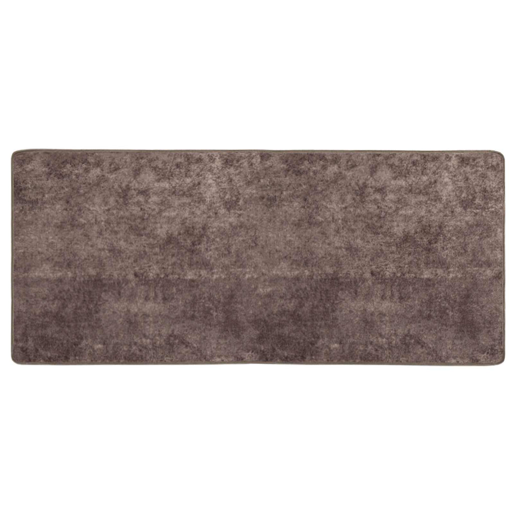 Teppichläufer MARSA Grau 50 x 100 cm Polyester und PVC