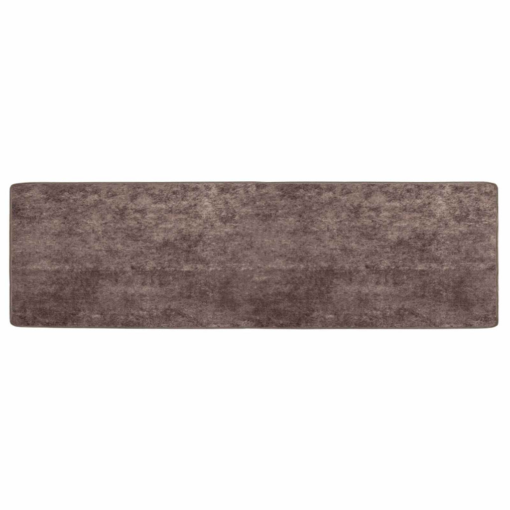Teppichläufer MARSA Grau 50 x 150 cm Polyester und PVC