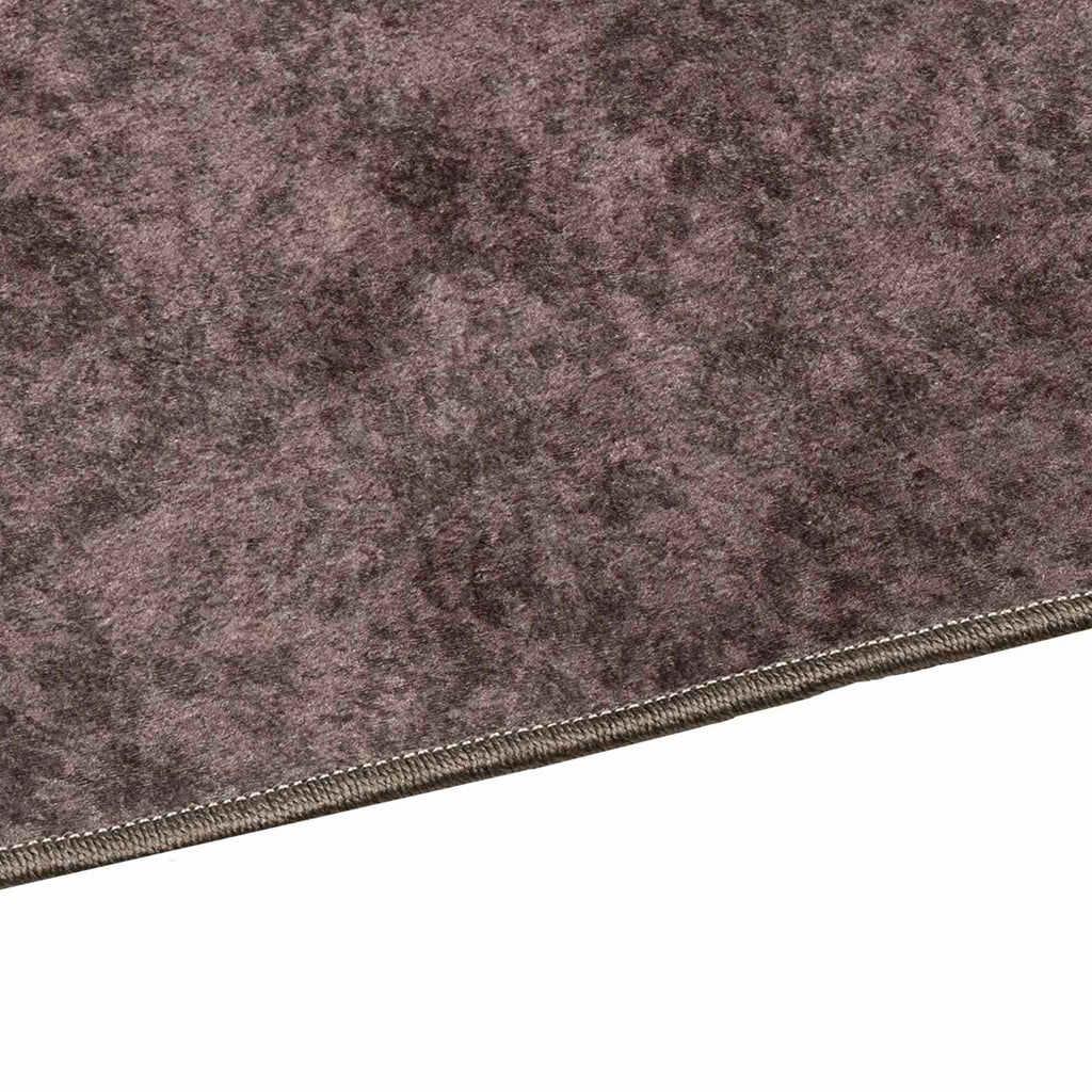 Teppichläufer MARSA Grau 100 x 150 cm Polyester und PVC