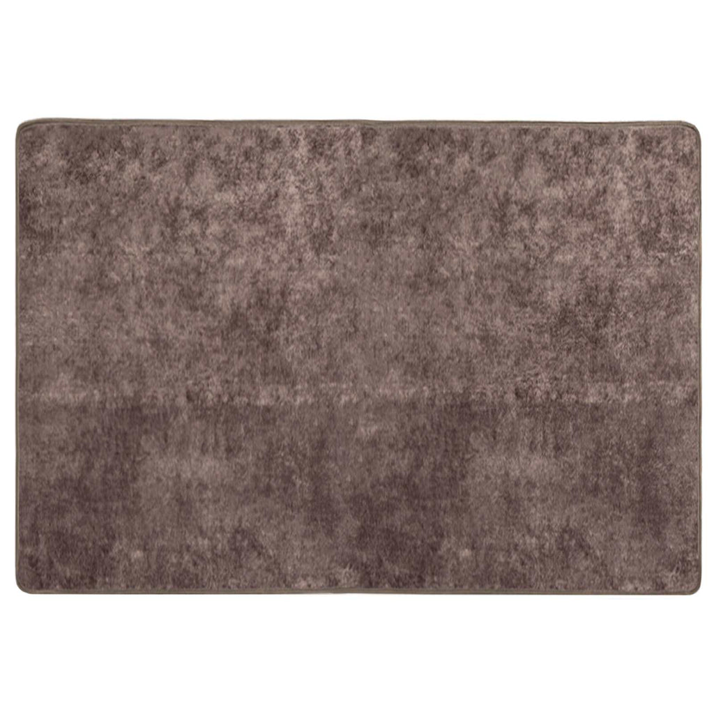 Teppichläufer MARSA Grau 100 x 150 cm Polyester und PVC