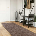 Teppichläufer MARSA Grau 100 x 350 cm Polyester und PVC
