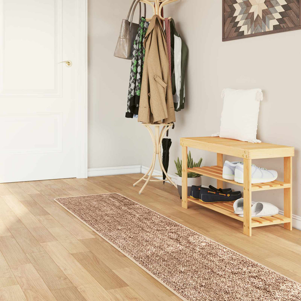 Teppichläufer MARSA Gelb 50 x 250 cm Polyester und PVC