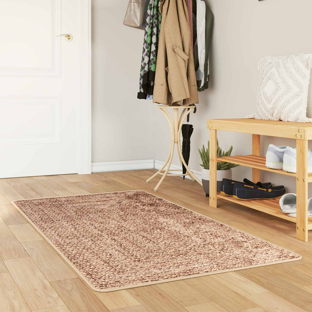 Teppichläufer MARSA Gelb 100 x 150 cm Polyester und PVC