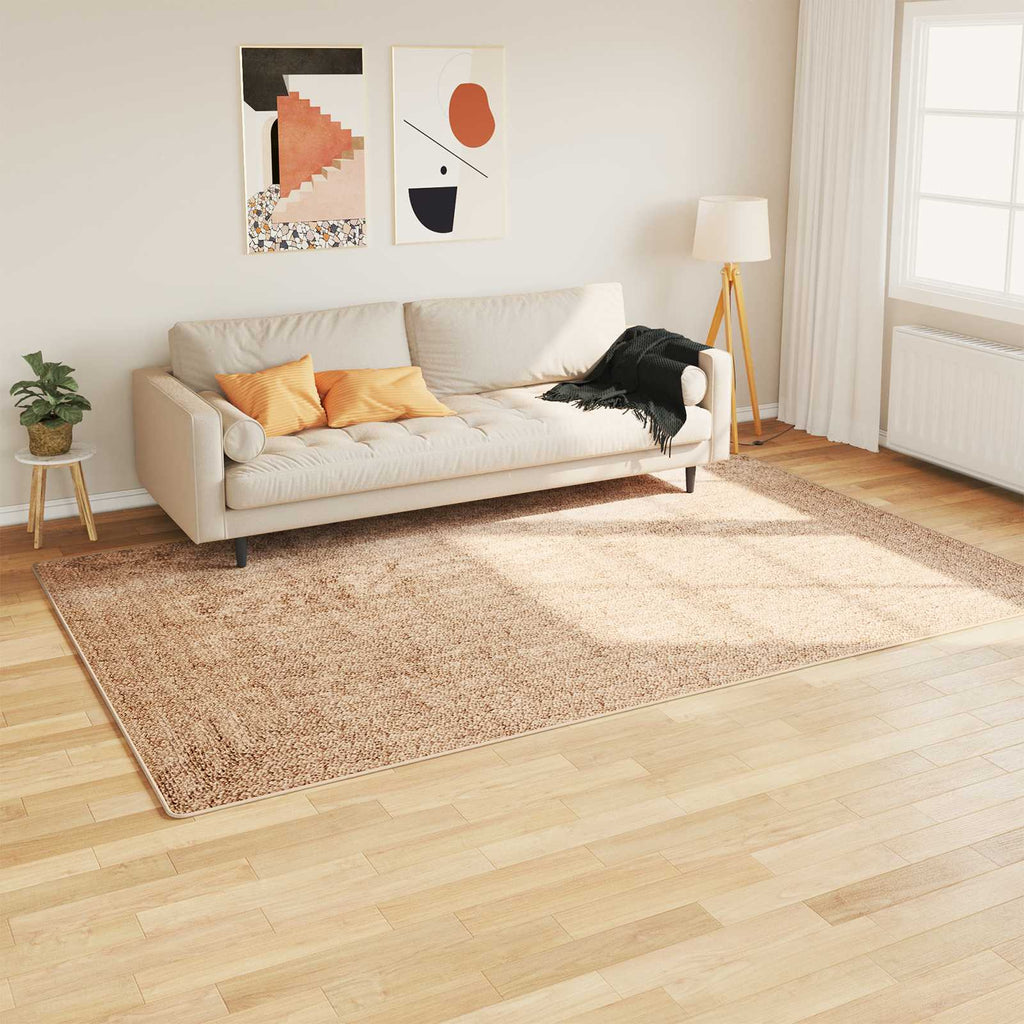 Teppichläufer MARSA Gelb 150 x 230 cm Polyester und PVC