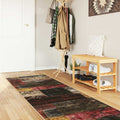 Teppichläufer MARSA Mehrfarbig 80 x 450 cm Polyester und PVC