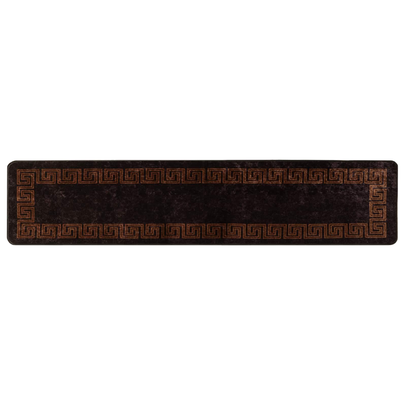 Teppichläufer MARSA Schwarz 50 x 400 cm Polyester und PVC