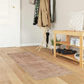 Teppichläufer MARSA Weiß 50 x 200 cm Polyester und PVC