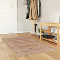 Teppichläufer MARSA Weiß 80 x 100 cm Polyester und PVC