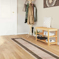 Teppichläufer MARSA Schwarz 50 x 450 cm Polyester und PVC