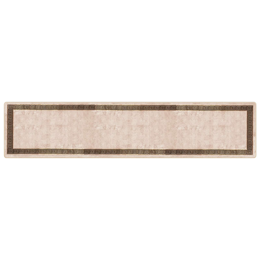 Teppichläufer MARSA Schwarz 100 x 450 cm Polyester und PVC