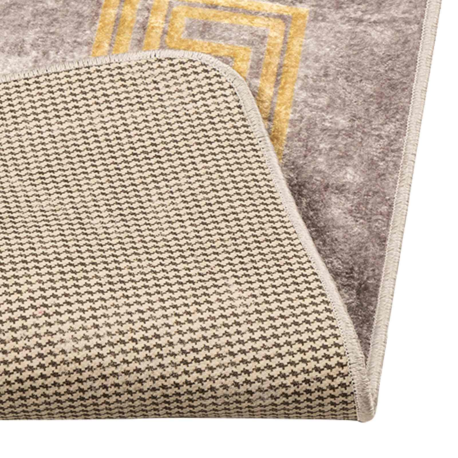 Teppichläufer MARSA Grau 50 x 100 cm Polyester und PVC