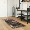 Teppichläufer MARSA Schwarz 50 x 150 cm Polyester und PVC