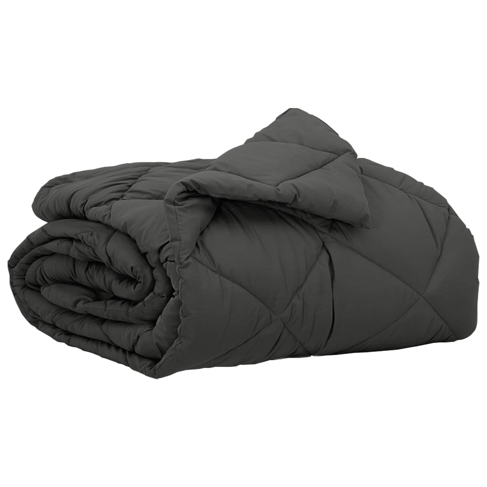 Sommerdecke Anthrazit 200 x 140 cm Mikrofaser
