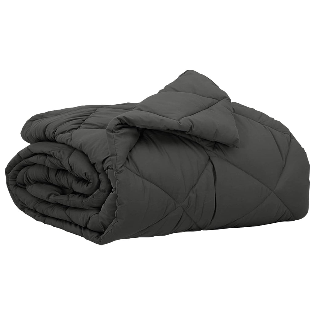 Sommerdecke Anthrazit 200 x 155 cm Mikrofaser