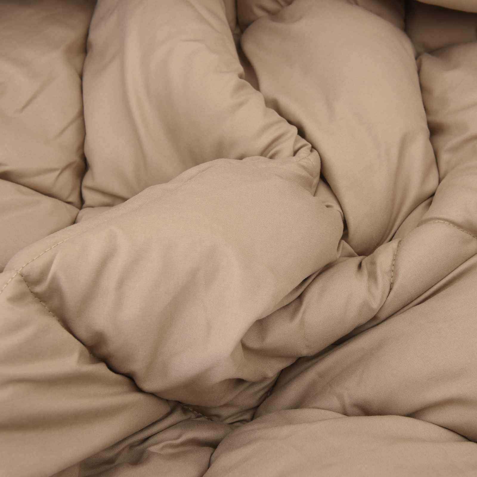 Sommerdecke Anthrazit und Taupe 220 x 155 cm Mikrofaser
