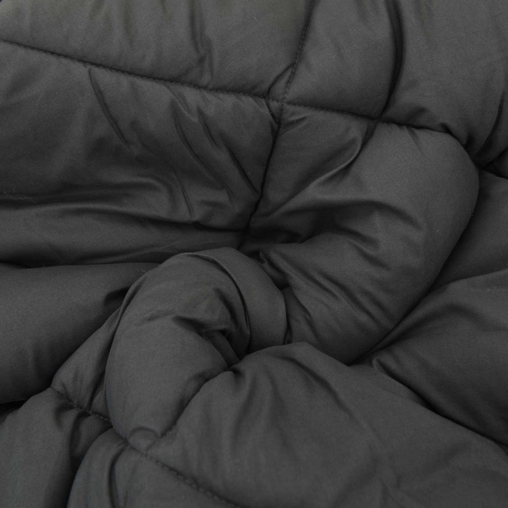 Sommerdecke Grün und Anthrazit 220 x 200 cm Mikrofaser