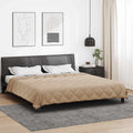 Sommerdecke Taupe 240 x 200 cm Mikrofaser