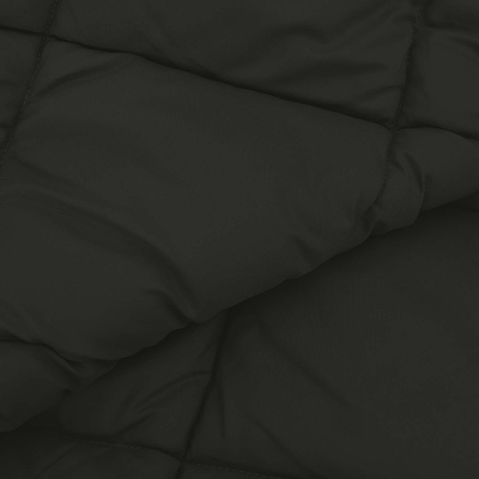 Sommerdecke Schwarz 200 x 135 cm Mikrofaser