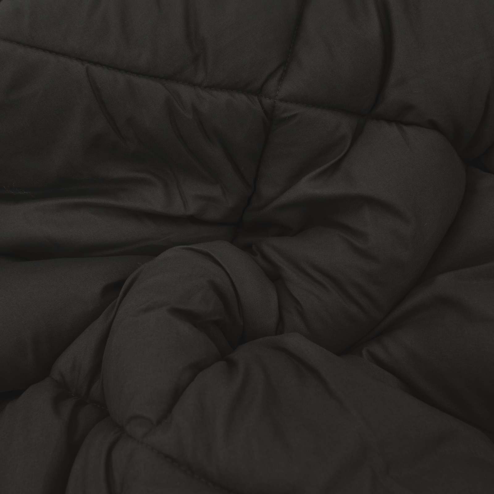 Sommerdecke Schwarz und Taupe 200 x 135 cm Mikrofaser