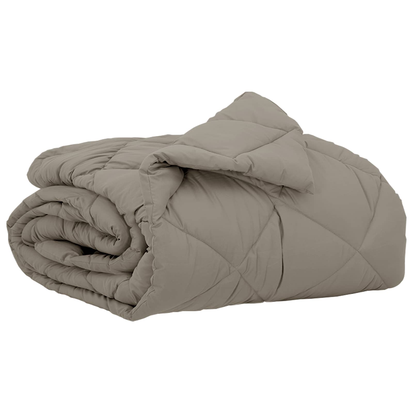 Sommerdecke Hellgrau 200 x 155 cm Mikrofaser